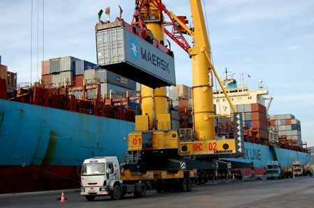 Türk limanlarında elleçmele miktarı arttı