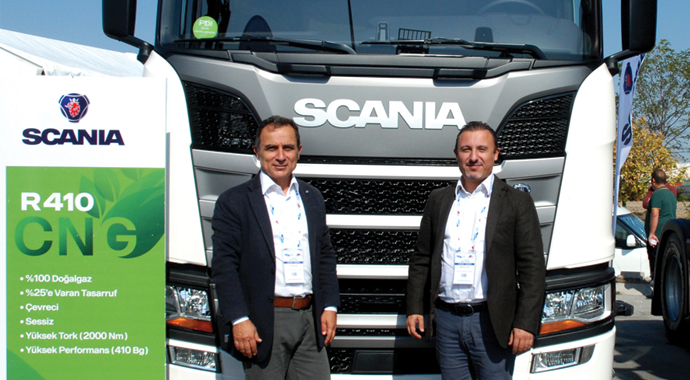 Scania, CNG’li modelini tanıttı