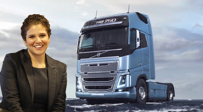 Volvo Trucks'ın direksiyonuna Zeynep Özen geçti