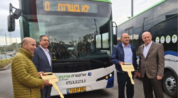 İsrail’in otobüsü Türkiye’den